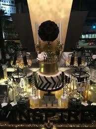 Black And Gold Candy Buffet Ideas Black White And Gold Candy Buffet With A Glamorous 2 Tier Fondant Cake Brushed With Edible Gold Shimmer Mirro Gold Candy Buffet White Candy Buffet Gold Candy