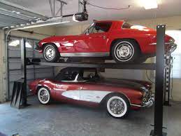 > car storage & vehicle service lifts. Minimum Ceiling Height For A 4 Post Lift Corvetteforum Chevrolet Corvette Forum Discussion