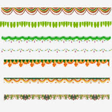 Flower Garland Festival In 2020 Psd Free Photoshop Wedding Banner Design Wedding Vector Art