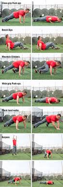 upper body and core outdoor circuit workout