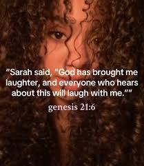 Sarah Laughing at God