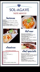 Sol food market's café was born in 2010 and is situated inside of the quaint natural foods market sol food café is proud to be the only completely organic espresso bar and fresh vegetable/fruit juice. Sol Agave Orange County Roaming Hunger