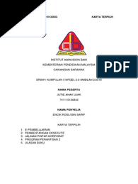 Npqel.iab has the lowest google pagerank and bad results in terms of yandex topical citation index. Karya Terpilih