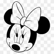 Though mickey and minnie have never been married onscreen, walt disney himself revealed in an interview : Excelent Mickey Minnie Mouse Coloring Pages For Kids Minnie Mouse Face Coloring Pages Clipart 2609473 Pikpng