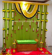 Seemantham Decor Decorbykrishna In 2020 Wedding Backdrop Design Simple Stage Decorations Wedding Backdrop Decorations