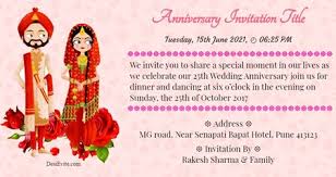 Our collection of 25th anniversary invitation designs means you can almost always find that perfect invitation or other invite styles that truly speak to you and your personality. Free 25th Wedding Anniversary Invitation Card Online Invitations