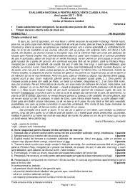 Bareme subiecte simulare evaluare nationala. Barem Edu Ro Evaluarea Nationala 2018 Limba Romana Clasa A 8 A Din 11 06 2018 Subiect Oficial Jitaruionelblog Pregatire Bac Si Evaluarea Nationala 2021 La Matematica Si Alte Materii Materiale Lectii Formule Exercitii Rezolvate