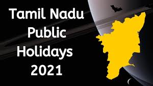 Tamil Nadu Government Holidays 2021 Bank Holidays Calendar 2021 In 2020 Holiday Calendar Bank Holiday Holiday