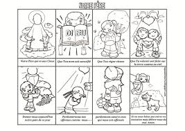 Prieres A Colorier Credo Notre Pere Kt42 Portail Cate Prieres Catholiques Priere Dieu Le Pere
