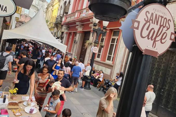 Festival Santos Café movimenta o Centro Histórico com programação gratuita