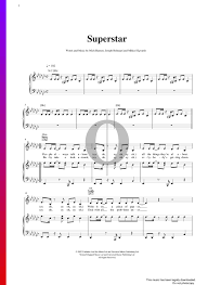 Jamelia performing superstar on the totp christmas party 2003. Superstar Noten Klavier Gesang Gitarre Pdf Download Streamen Oktav