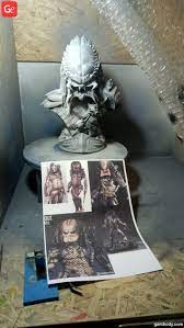 Best Predator Bust 3d Print Painting Tutorial For Beginners And Pros Painting Tutorial Painting Learn To Paint