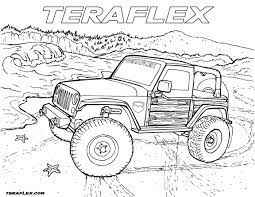 Click the jeep coloring pages to view printable version or color it online (compatible with ipad and android tablets). Gallery Teraflex Jeep Coloring Pages Teraflex