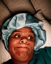 Me earlier today after church: Ooohhh yes I'll have a glass of sweet tea  please…. Me right now : Girl you got too excited being back home and now  look at you