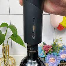 Juego de sacacorchos eléctrico automático, abridores de vino para vino  tinto, cortador de papel de aluminio, accesorios de cocina, Gadgets,  Abrebotellas - AliExpress