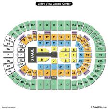 Genuine Valley View Casino Venue Seating Chart How Are Seats