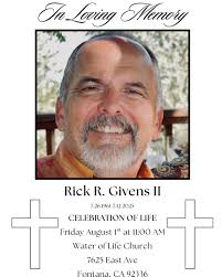 6 days ago, VFW Post 8680 lost our Beloved Chaplain, Rick Given in a tragic  accident. Please keep him in your prayers.