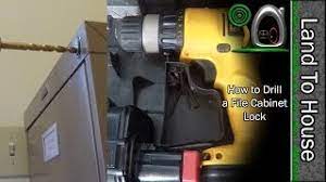 Check spelling or type a new query. How To Drill Out A File Cabinet Lock Youtube