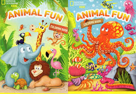 Download National Geographic Kids Animal Fun Coloring Book Set Of 2 Books National Geographic A M Productions 7426910119299 Amazon Com Books