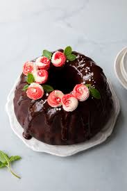 So, you have made your bundt cake? Chocolate Peppermint Bundt Cake Style Sweet