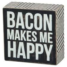 See more ideas about bacon, bacon gifts, bacon recipes. Bacon Wall Decor Box Signs Stylish Wall Art Decor