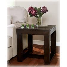 Coffee table created from facade, wood and synthetic wood. T481 2 Ashley Furniture Square End Table
