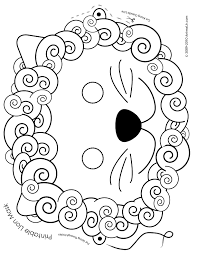 Picking coloring page for a kid you need to consider only 2 factors: Mask Coloring Pages Coloring Home