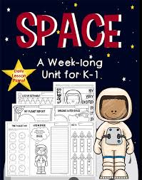 Solar System Unit For Kindergarten And First Grade Solar System Unit Solar System Projects For Kids Solar System Activities