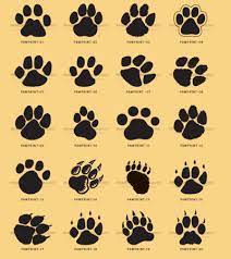 Kids And Everybody Paw Print Pawprint Tattoo Paw Print Clip Art Cat Paw Tattoos