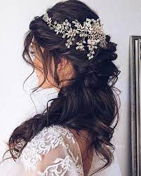 100 Gorgeous Wedding Hair From Ceremony To Reception Hair Styles Wedding Hairstyles For Long Hair Romantic Wedding Hair