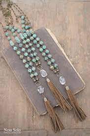 Jewellery Trunk Provided Jewellery Or Jewelry Australia Outside Handprint Jewellery Near Me Beaded Boho Necklace Turquoise Bead Necklaces Boho Jewelry