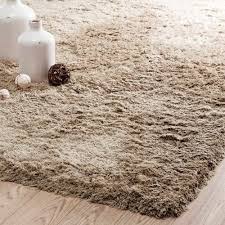 Hochflor Teppich Beige 160x230 Inuit Maisons Du Monde