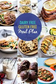 Healthy Dairy Free Gluten Free Meal Plan Recipes Cotter