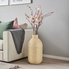 There are 41420 vase for living room for sale on etsy, and they cost $38.08 on average. Kaffebona Decorative Vase Bamboo 24 Ikea