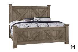 Founded in california in 1984, homelegance, inc. Rustic Barnwood King Bed Stone Gray