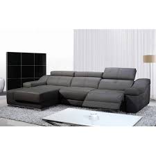 Canapé cuir, canapé d'angle, fauteuil relaxation, pouf. Canape D Angle Double Relax En Cuir De Buffle Italien De Luxe 5 Places Birelax