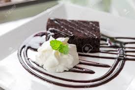 And once you make it, you'll see why! Brownies And Whipped Cream Chocolate Cake Dessert With Whipped Cream Stock Photo Picture And Royalty Free Image Image 59059457