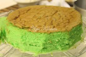 Use pandan emulco instead pandan flavouring. Pandan Layer Cake Azie Kitchen