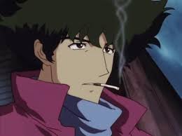 A group of mercenaries gather together for a meeting led by draco stepz one of the most dangerous criminals in the galaxy. Spike Spiegel Cowboy Bebop Gif Spikespiegel Cowboybebop Smoke Discover Share Gifs