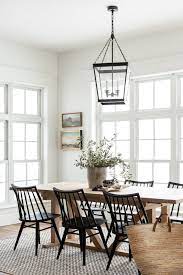 Shop Madison Chair Emory Extension Dining Table James Woven Rug Cornice Large Hanging Lantern M Timeless Dining Room Farmhouse Dining Room Farmhouse Dining