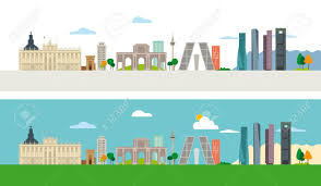 Job creation and the entire district will become an icon that will contribute to changing the architectural vision of madrid. Madrid Skyline With Some Of The Most Important And Representative Buildings Of This City Royalty Free Cliparts Vectors And Stock Illustration Image 27709265