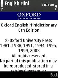 Oxford English Mini Dictionary Java App Download For Free On Phoneky