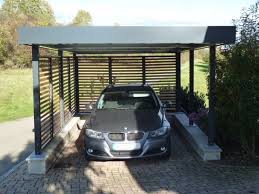 Bist du auf der suche nach carports modern und freust dich auf einen praktischen carport fürs auto? Carport Auf Mauer In Anthrazit Mit Offener Holzlattung Carport Wandelemente Holz Offeneholzlattung Aufmauer Mon Carport Einzelcarport Eingang Uberdachung
