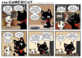 Gamer Cat He S A Cat He Plays Video Games Episode 30 Living The Life Gamer Cat Kitty Games Funny Games