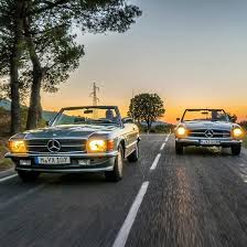 Classics Forever Sl R107 And An Sl Pagoda R113 Classic Mercedes Mercedes Convertible Mercedes Benz Classic