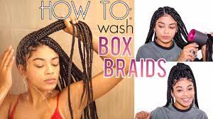 This video serves to show you how you can clean your hair and scalp with twists or bra. Here S How To Actually Wash Your Box Braids Without Them Getting Fuzzy Essence