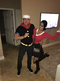 Popeye And Olive Oil Popeye And Olive Costume Scary Kids Costumes Couples Costumes