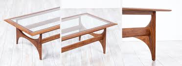 Like heywood wakefield, lane emerged as a leader in mid century design. Mid Century Modern Sculpted Walnut Coffee Table By Lane Furniture Danish Modern L A