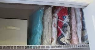 Check spelling or type a new query. My Linen Closet Before And After Blanket Storage Closet Storage Bags Organization Linen Closet