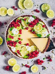 Limetten Tarte Vegan Glutenfrei Tarte Vegan Rezepte Glutenfrei